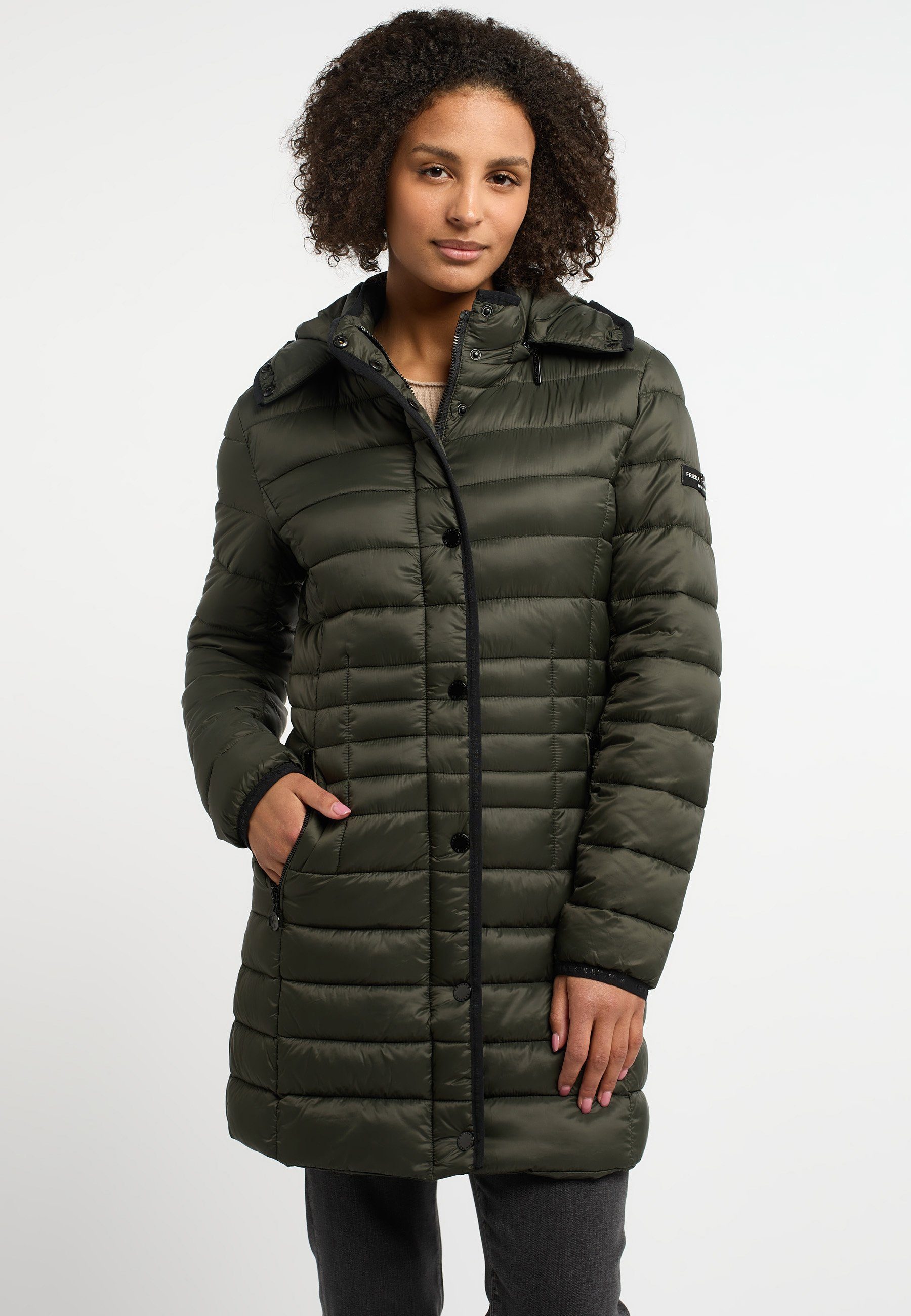 Frieda & Freddies NY Outdoorjacke Fake Down Jacket, Laura- May 2 DARK GREEN