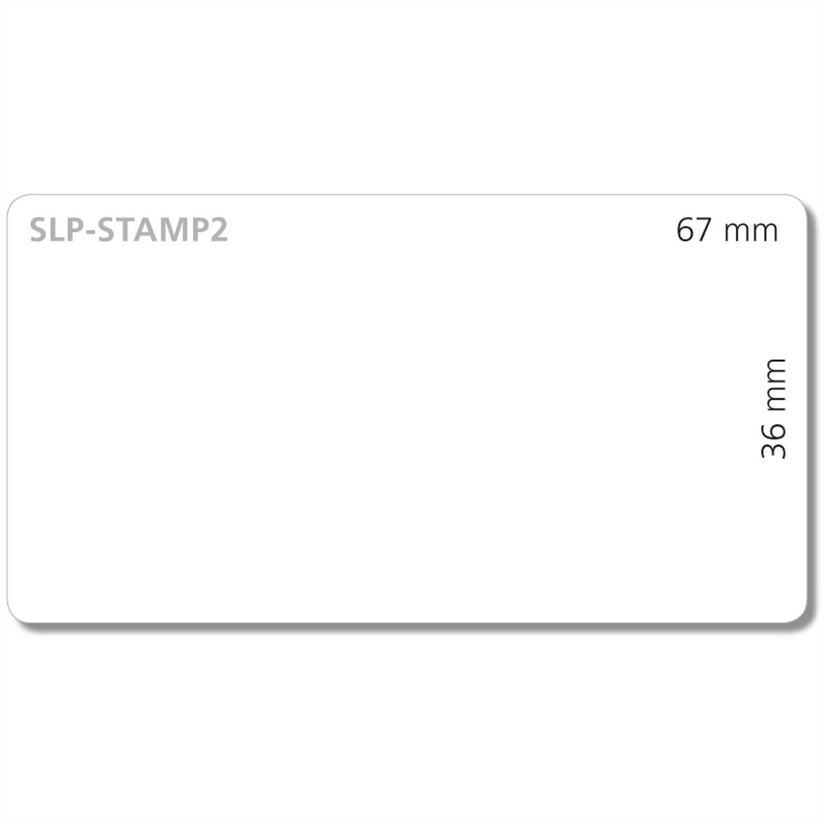 Etiketten Usage for digit. Stamps SLP-STAMP2