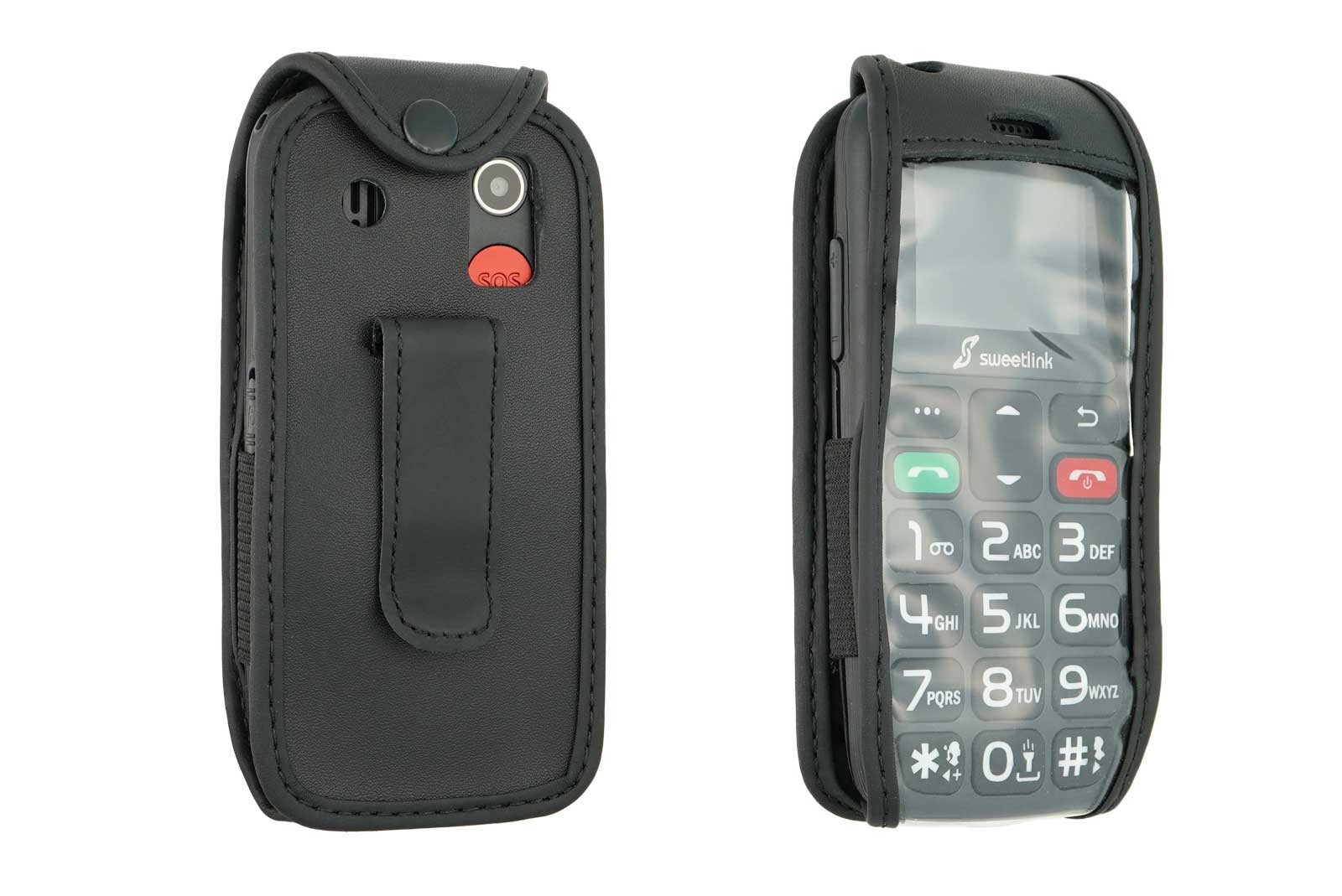 Handytasche caseroxx Handytasche mit Gürtelclip für SweetLink S2PLUS, schwarz