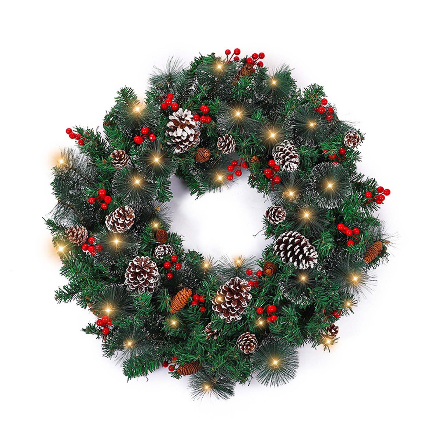 trends for living Christbaumschmuck Weihnachtskranz Tannenzapfen Dekoration günstig online kaufen