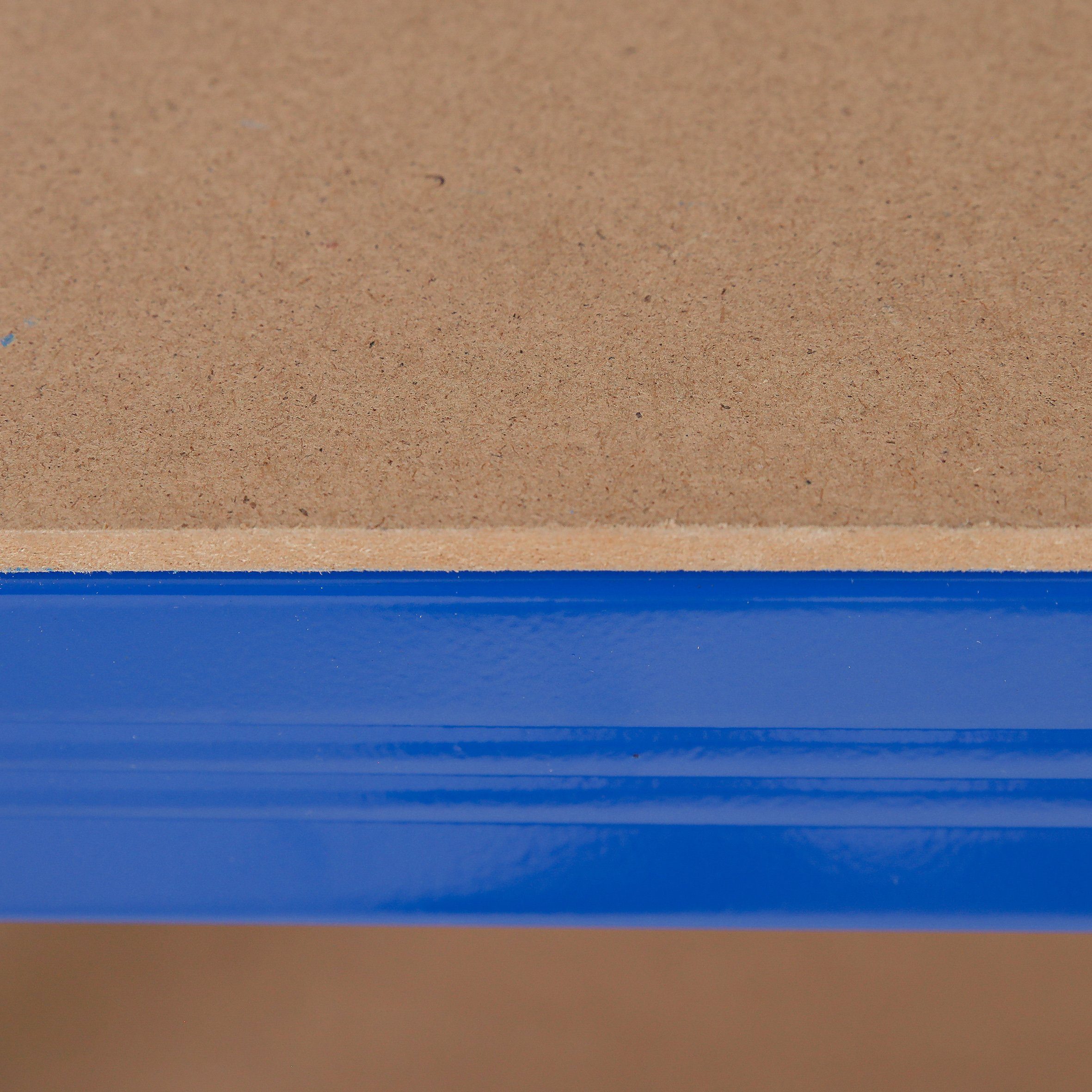 ca. Standregal Schwerlastregal, cm blau, 180x90x60 Ribelli