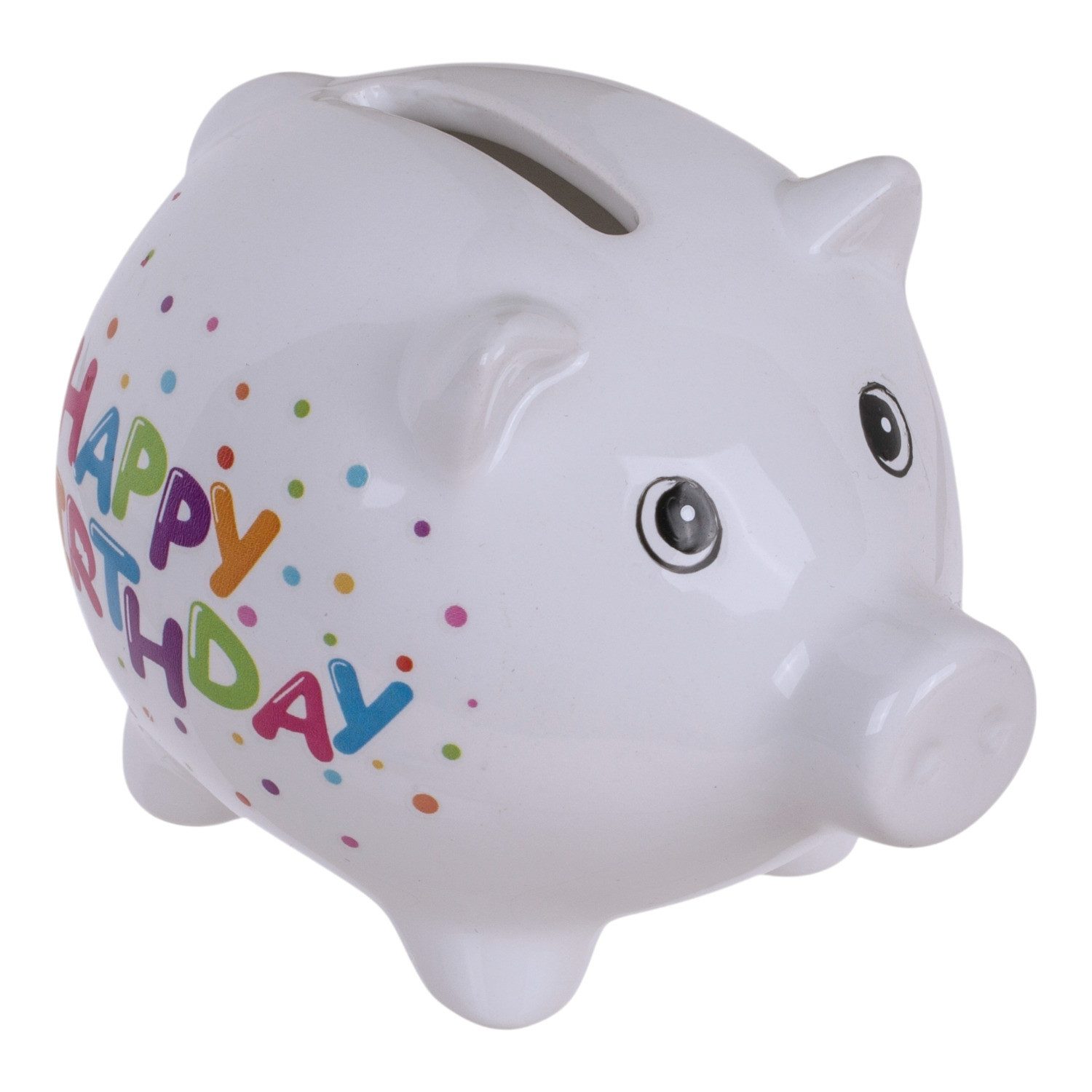 Out of the Blue Spardose Mini Happy Birthday Sparschwein - Geburtstags Spar günstig online kaufen