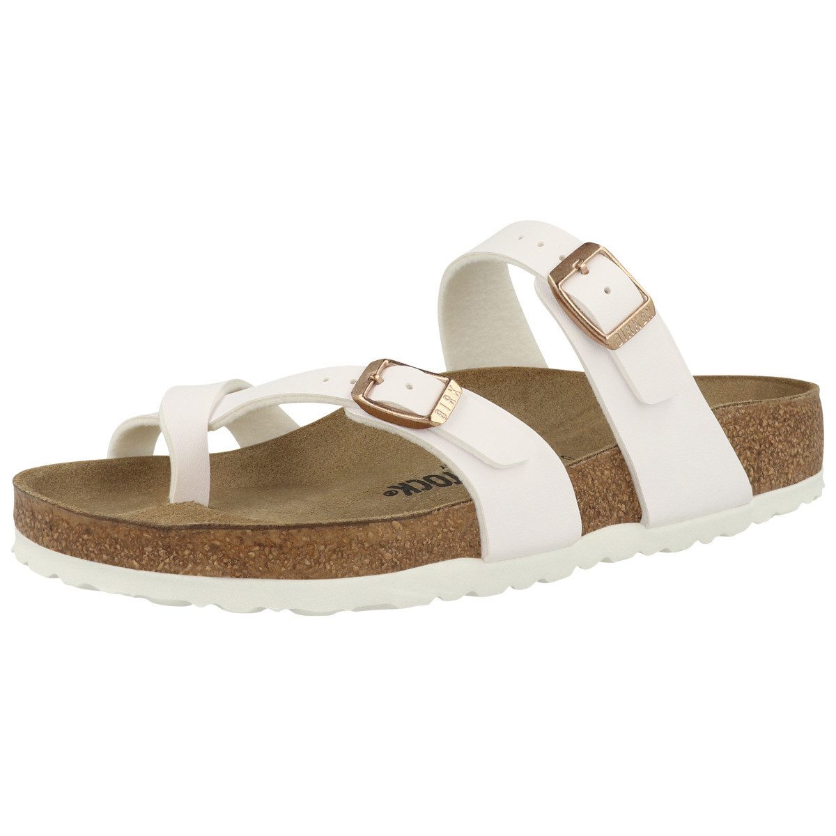 Birkenstock Mayari Birko-Flor normal Damen Sandale Sandaletten, Sommerschuhe, Badeschuhe, Riemchen, Schlappen – Bild 4 von 5