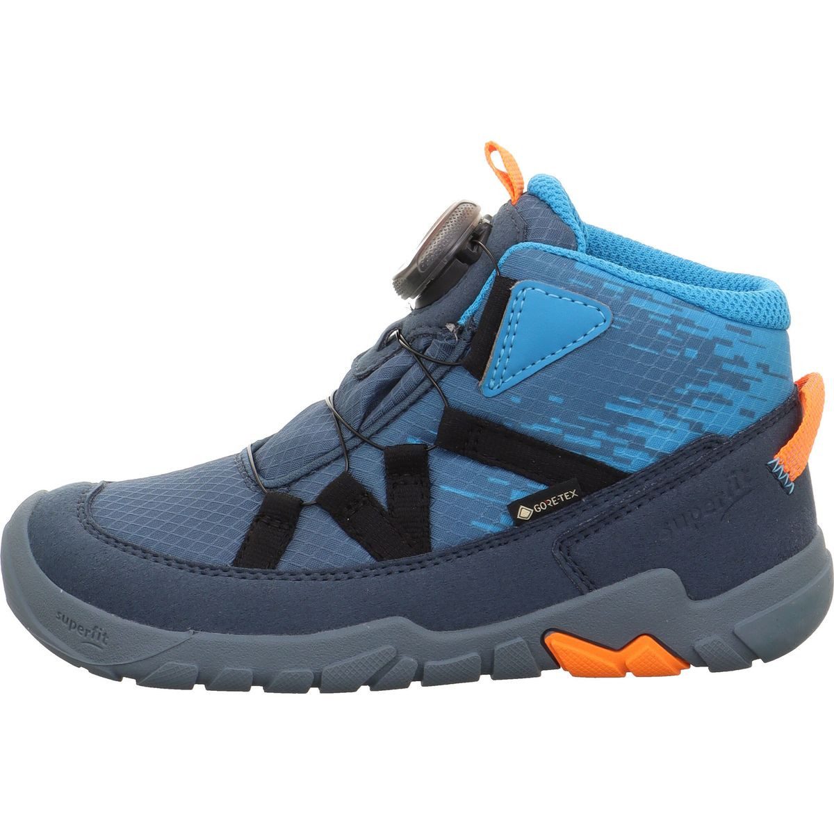 Superfit Trace Outdoorschuh Hochwertige, wasserdichte Sneaker für aktive Jungen mit BOA®
