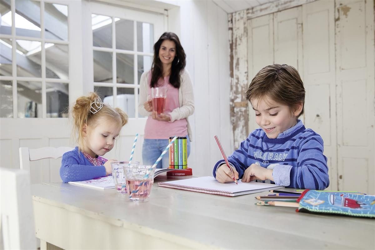 STABILO Buntstift STABILO Trio dick Dreikant-Buntstift - 18er Set