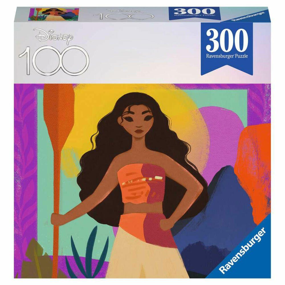 Ravensburger Puzzle 100 Jahre Disney Moana Vaiana 300 Teile, 300 Puzzleteile