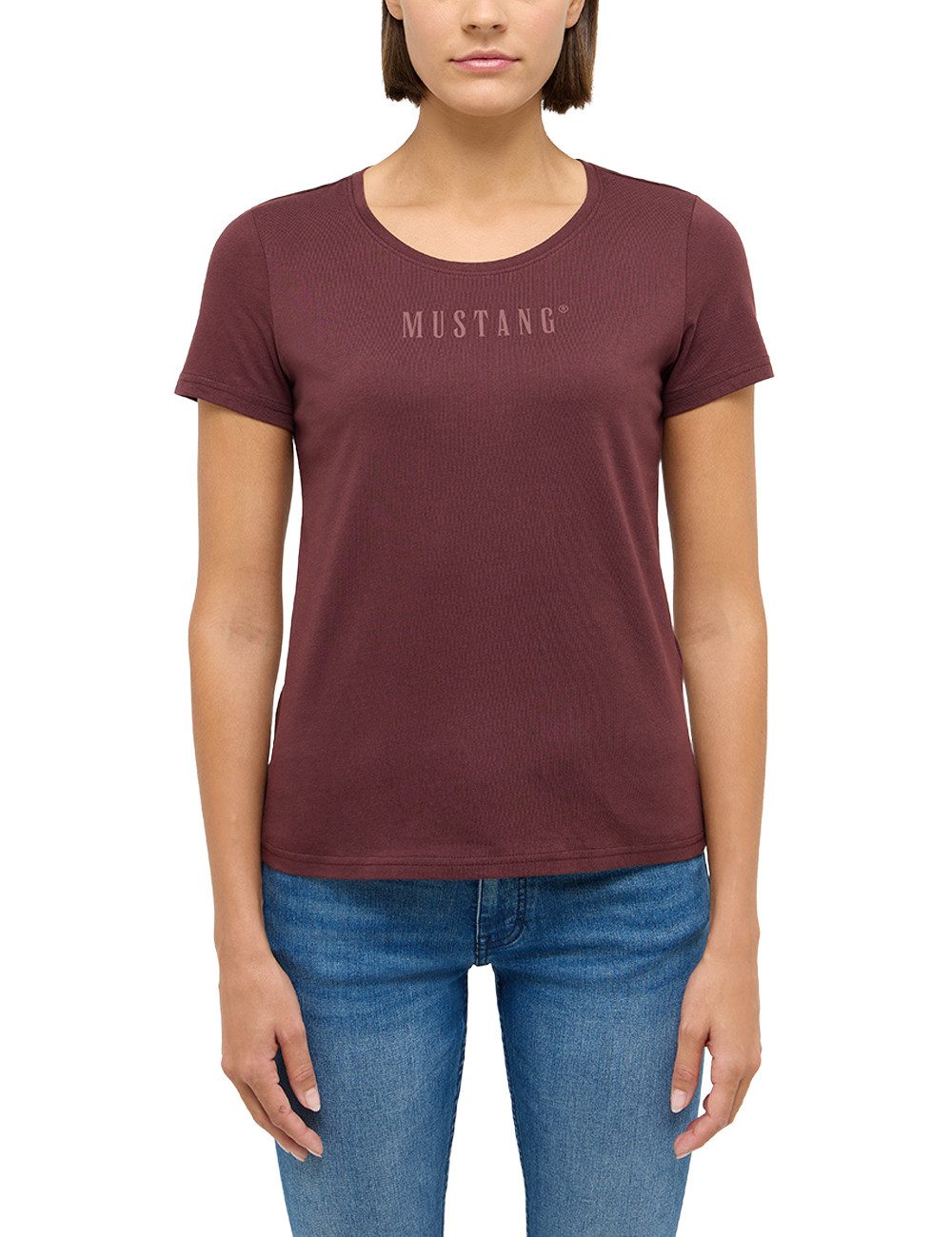 MUSTANG Kurzarmshirt Damen Style Alma günstig online kaufen