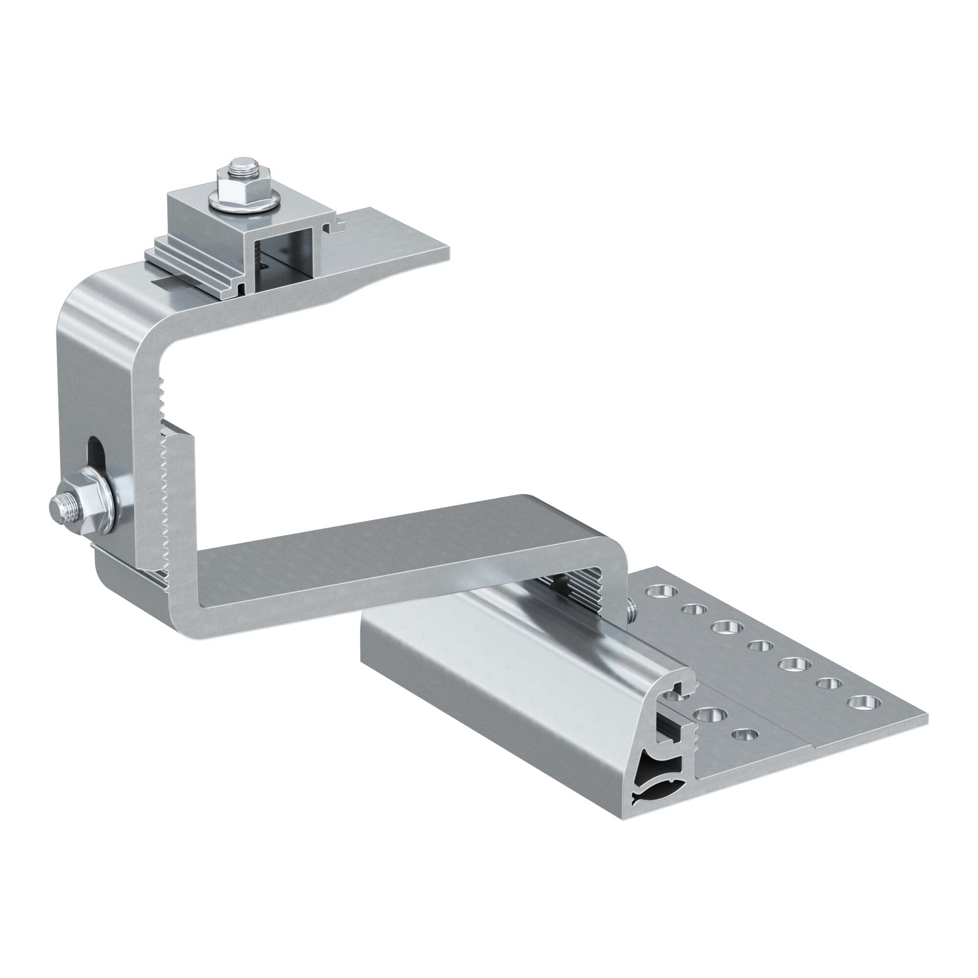 fischer T-Gleiter fischer Dachhaken RH 40-52 HB AL Aluminium 10 Stk