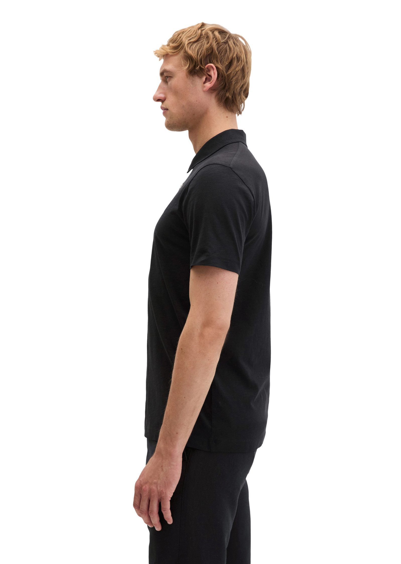 Marc O'Polo Poloshirt aus reiner Bio-Baumwolle