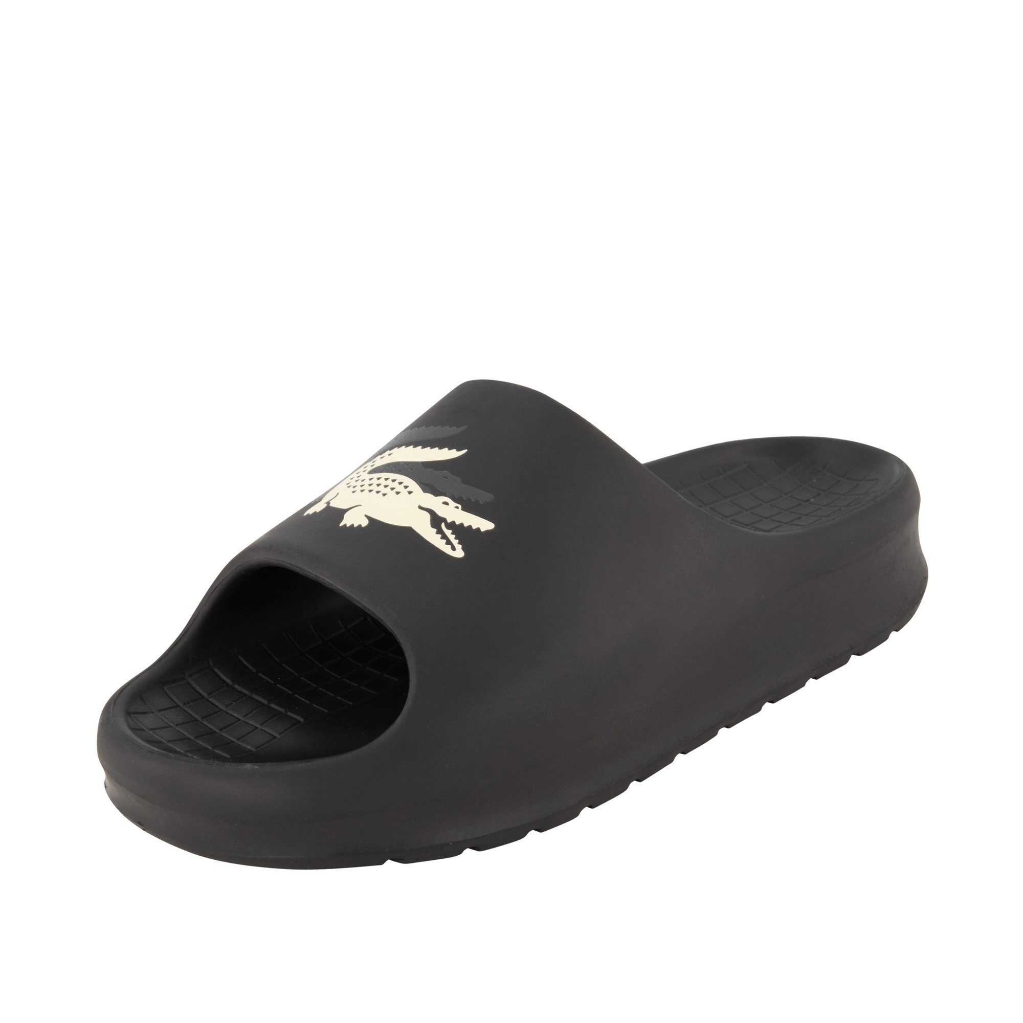 SCHWARZ/OFFWHITE (454) Pantolette Lacoste