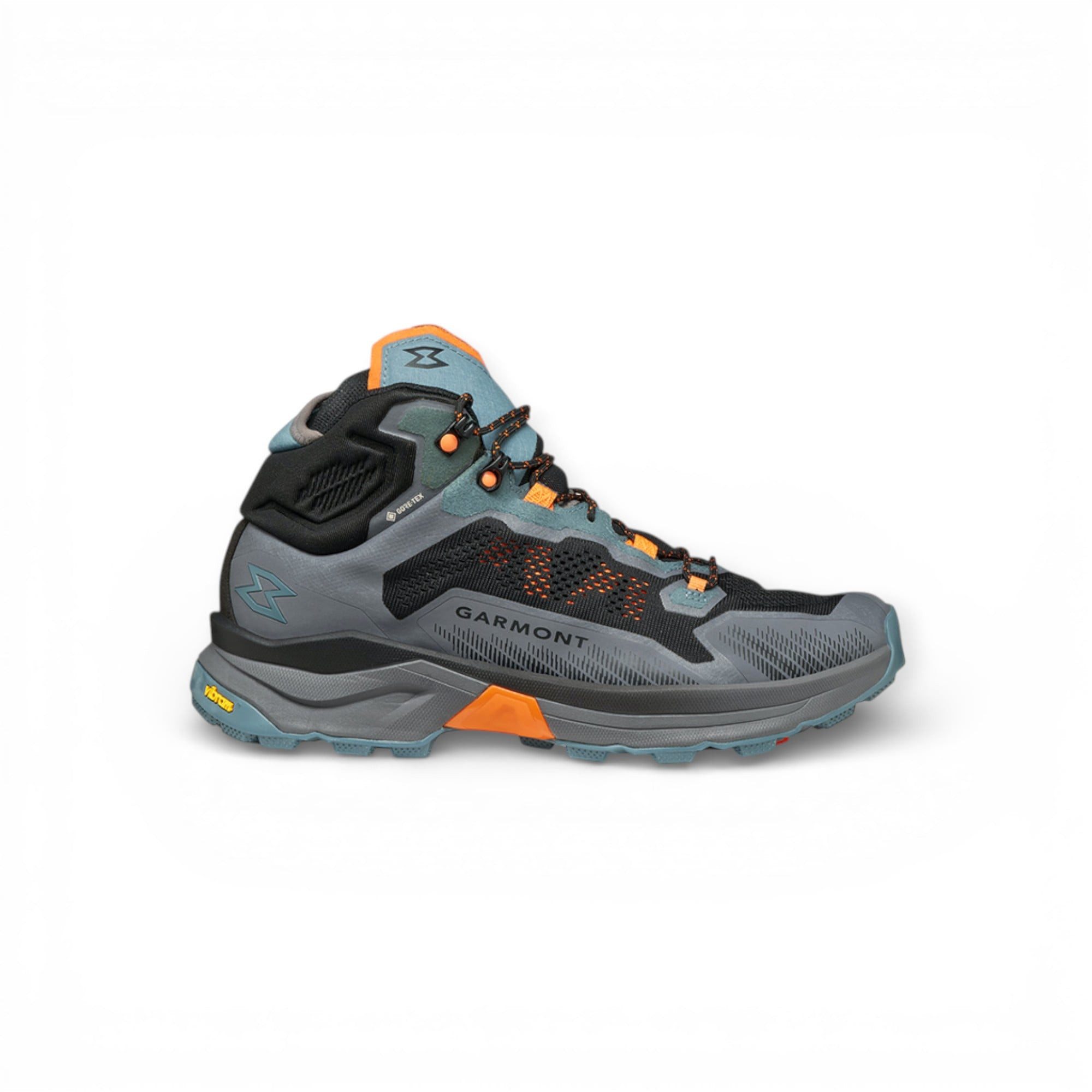 Garmont Nexus Mid GTX (Schnellschnürsystem, wasserdicht) grau/blau Herren Wanderschuh