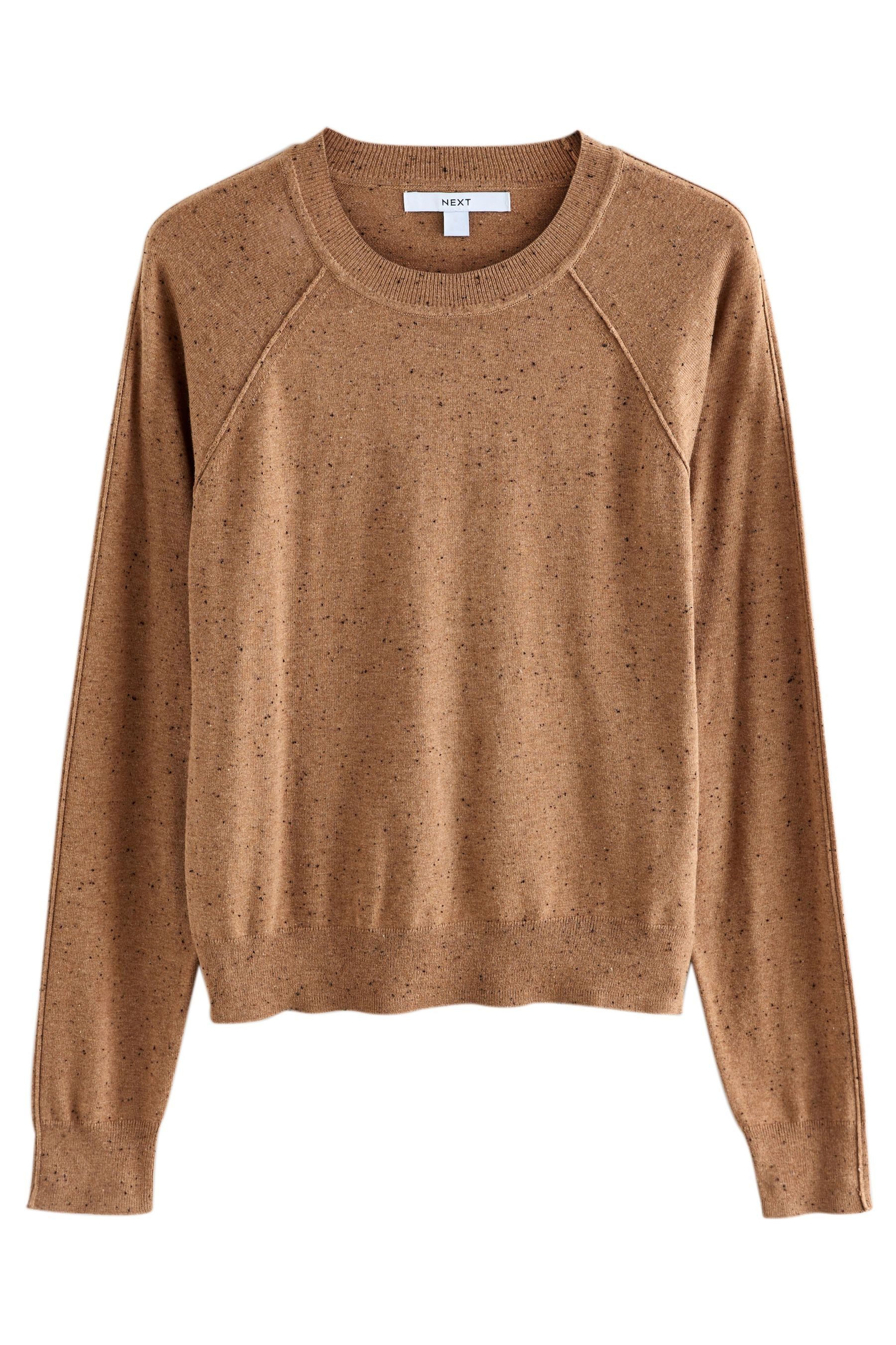 Next Rundhalspullover Weicher Strickpullover, Kurzgröße (1-tlg)