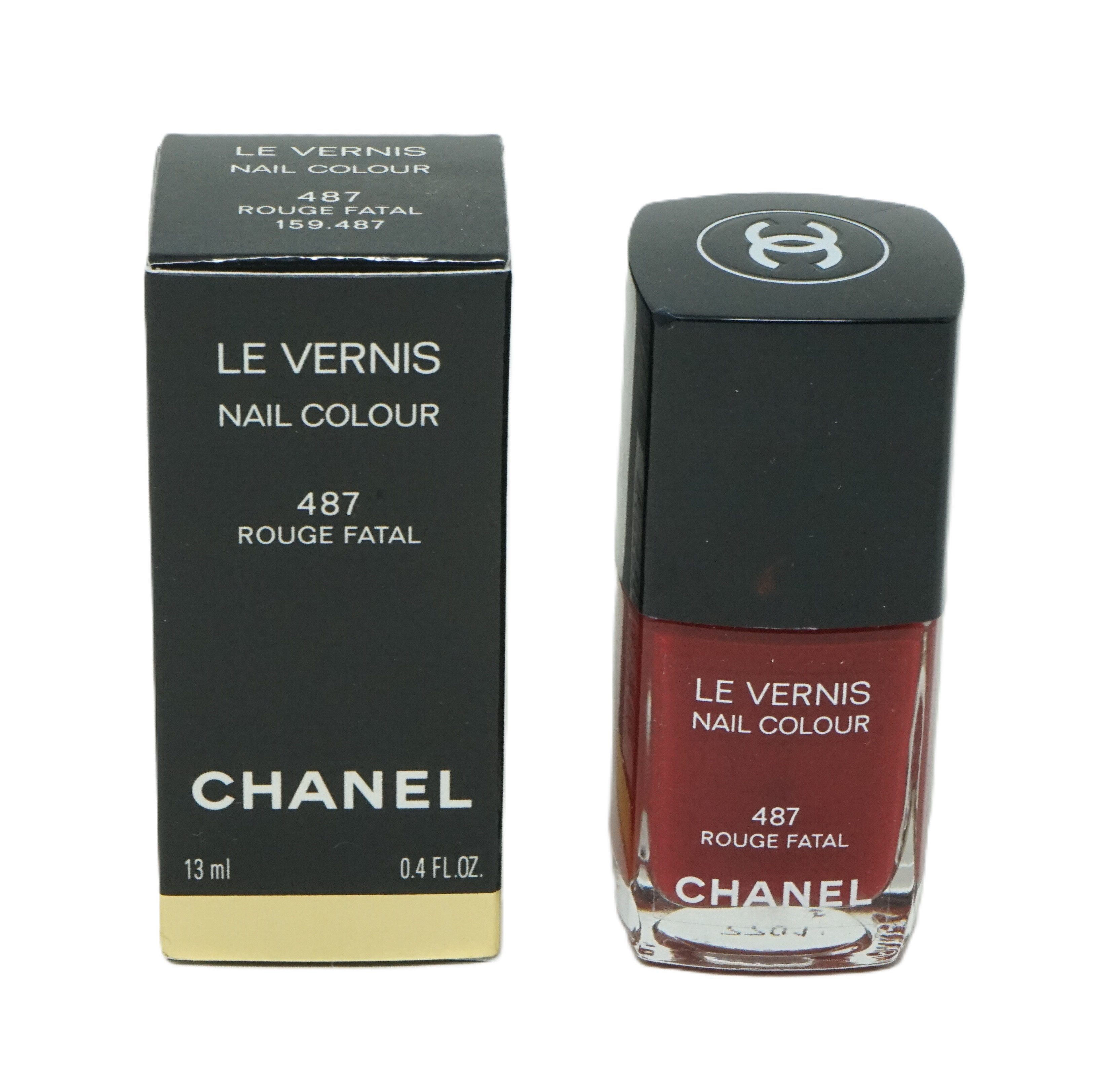 CHANEL Nagellack Chanel Le Vernis Nagellack 487 Rouge Fatal 13ml