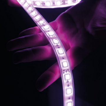 DELTACO LED-Leuchtmittel SH-LS10M Smarter LED Streifen/Strip Outdoor WLAN RGB 2x5m, RGB, per App Steuerbar, programmierbar, kann zugeschnitten werden