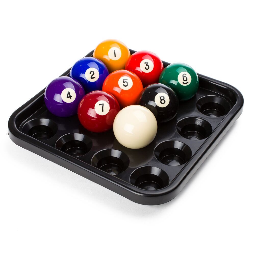 Billardtisch Balltablett für 16 Pool-Kugeln