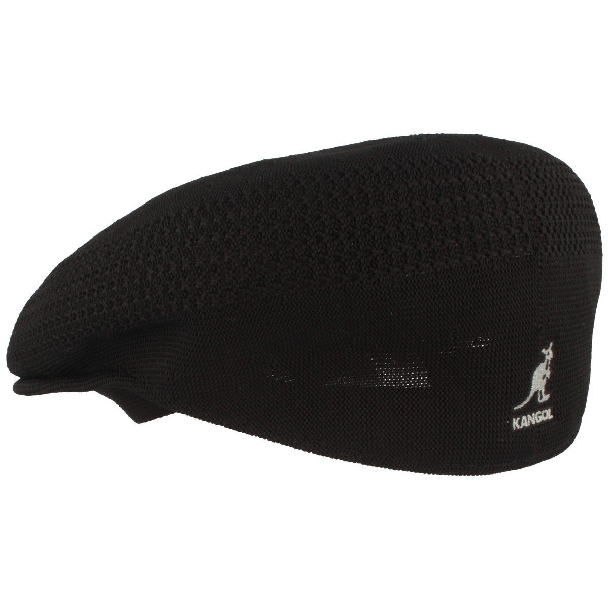 Kangol Cap Schwarz Schiebermütze Ventair Tropic 504