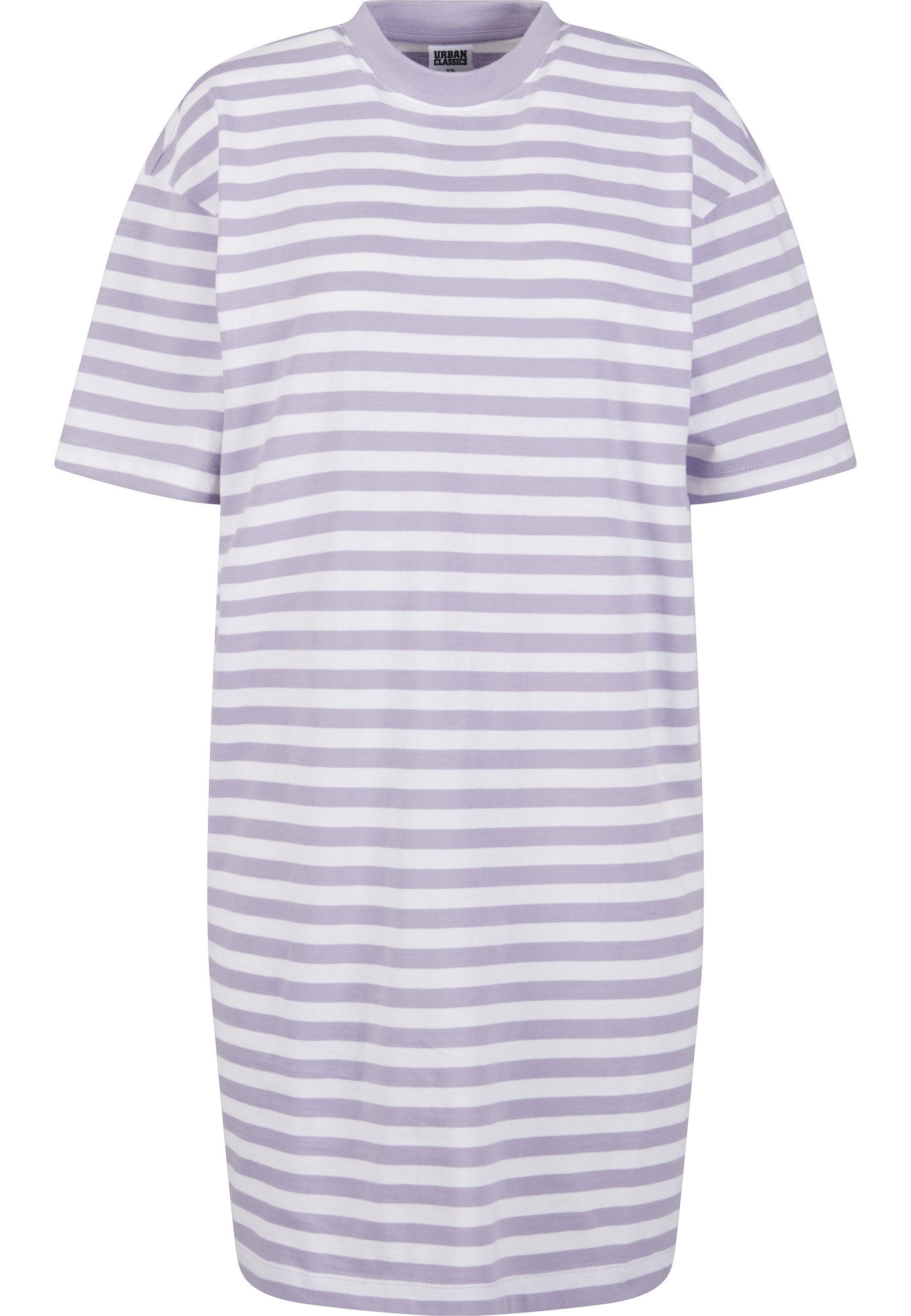 Shirtkleid Urban Classics Damen Ladies Oversized Striped Tee Dress