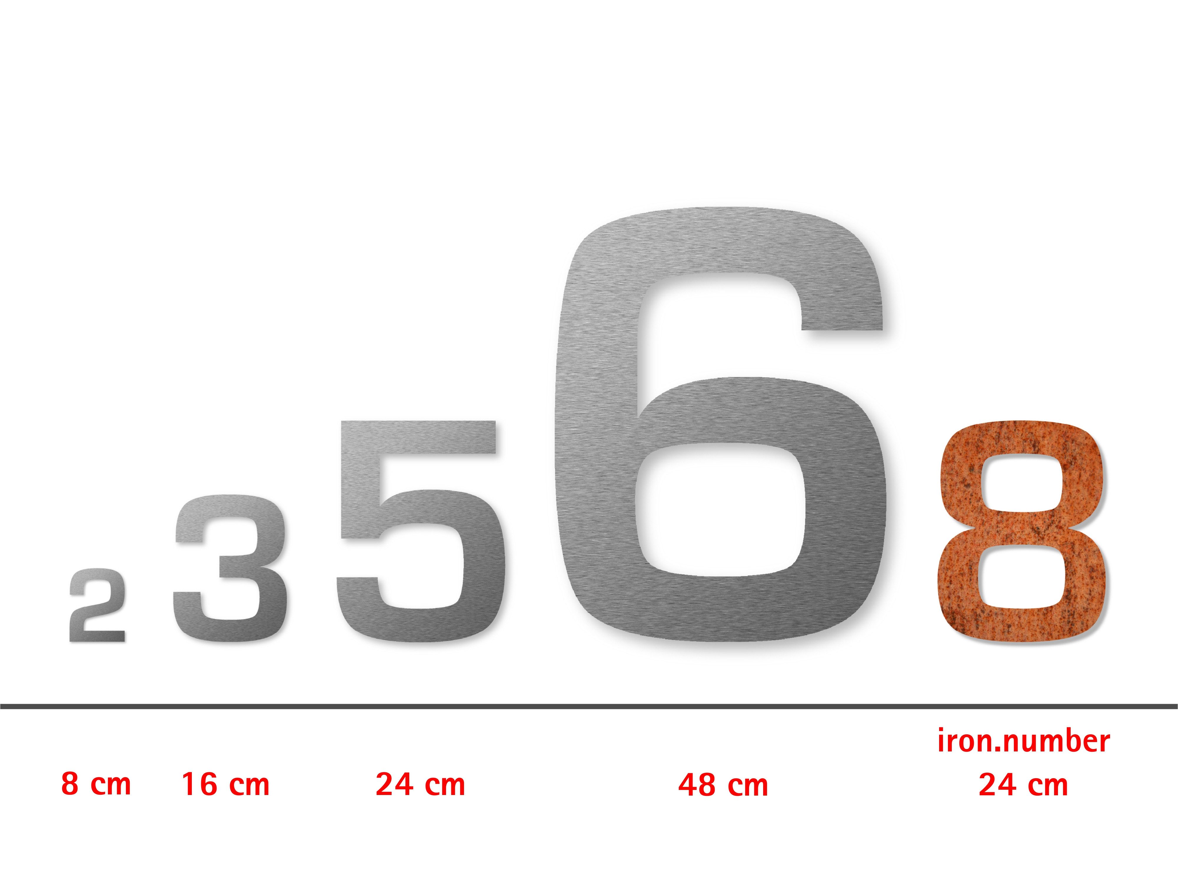 Keilbach Designprodukte Hausnummer big.number.240