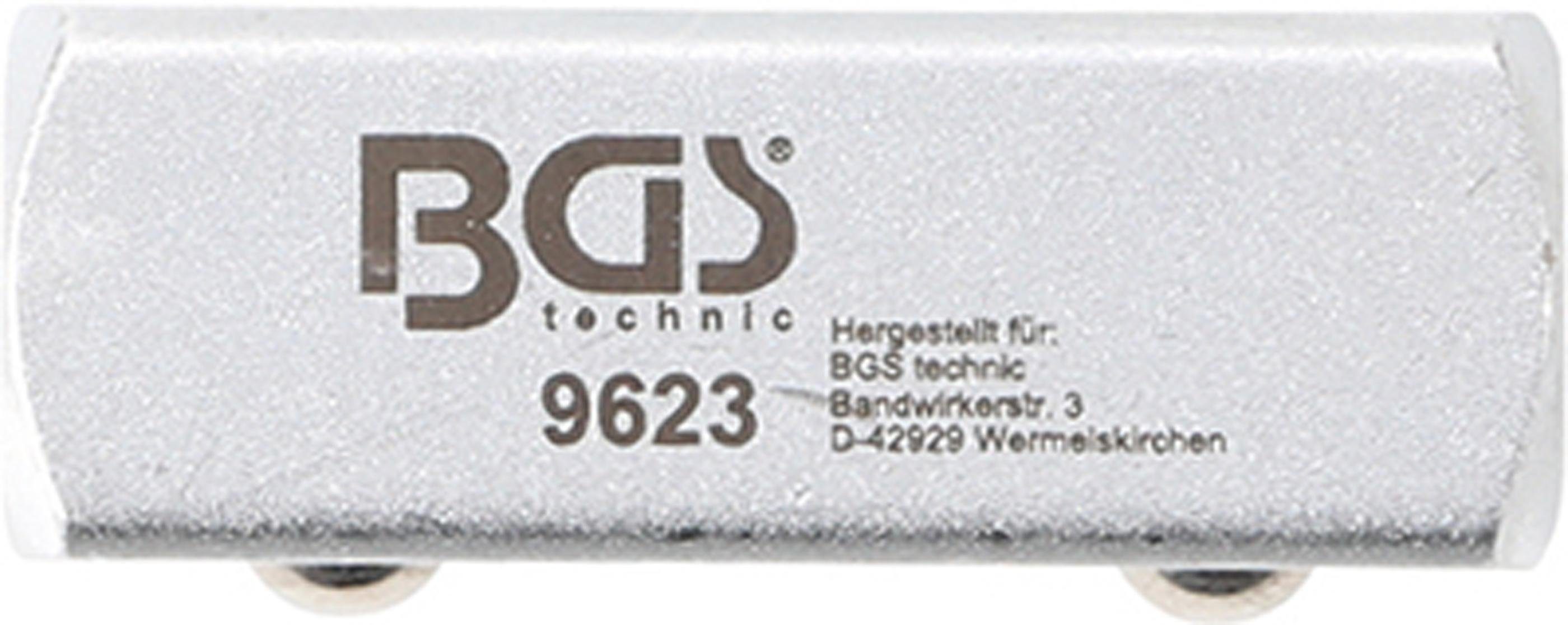 BGS technic Umschaltknarre Antriebsvierkant, Außenvierkant 20 mm (3/4), für Art. 9622