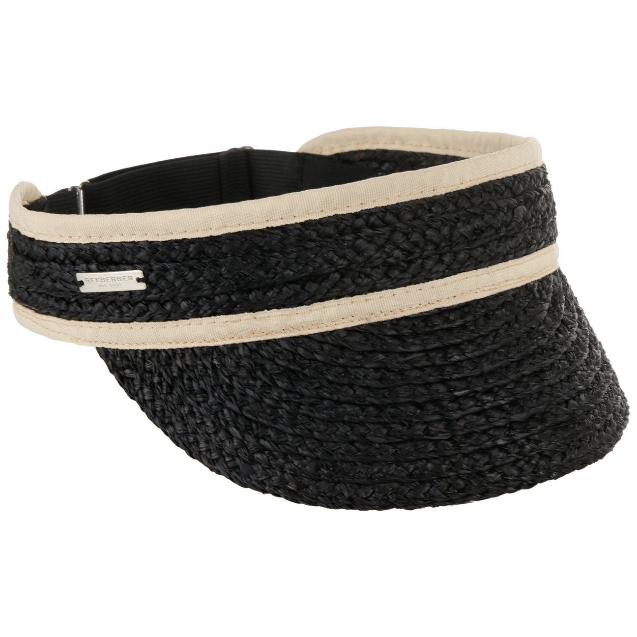 Seeberger Visor (1-St) Visor mit Schirm schwarz