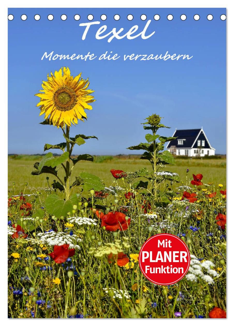 CALVENDO Wandkalender Texel - Momente die verzaubern (Tischkalender 2026 DIN A5 hoch), CALVE