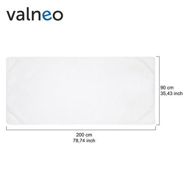 Matratzenschoner Matratzenauflage 90x200 cm - wasserdichter Schutz für Matratze VALNEO, Waterproof Mattress Protector 90x200 cm