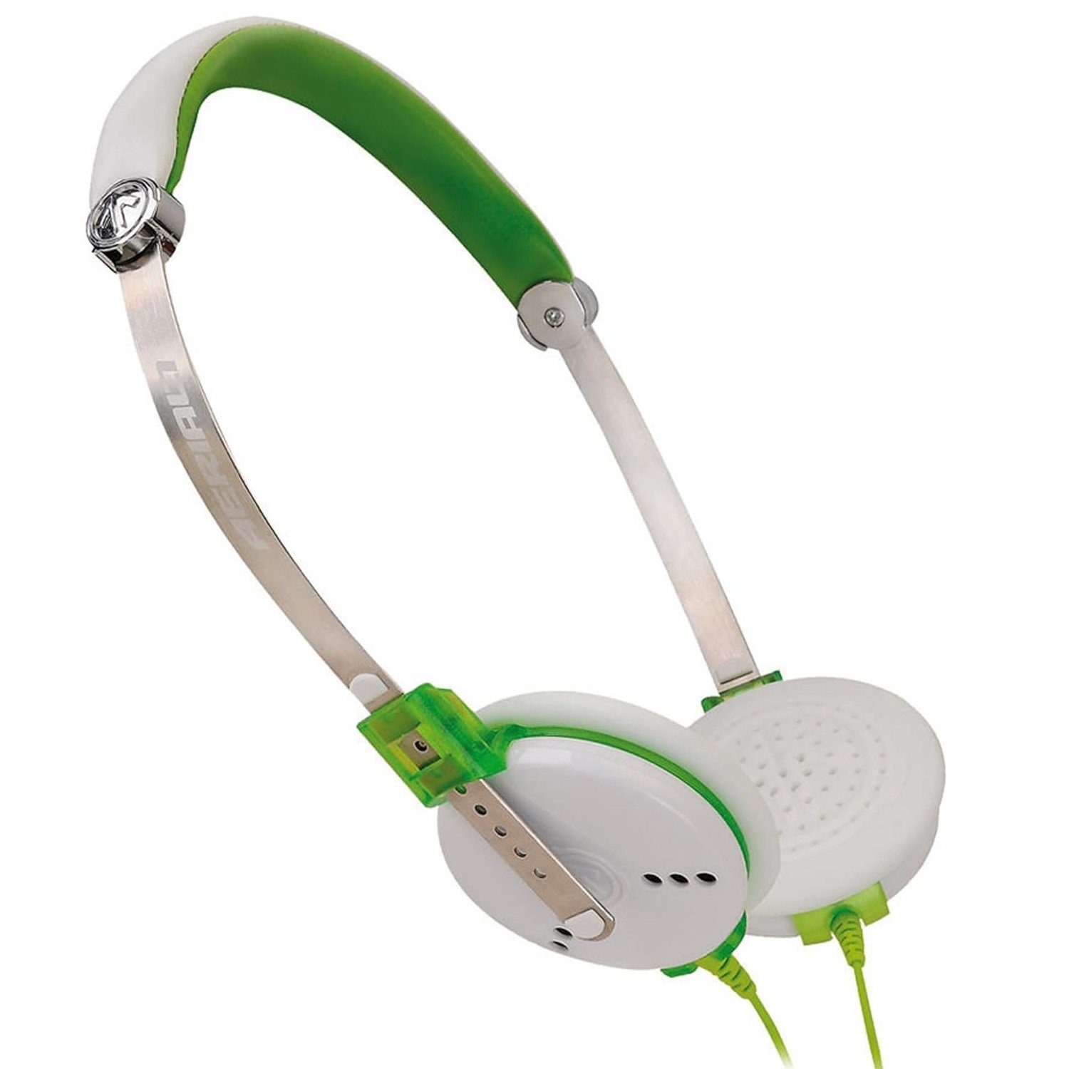 Aerial7 Fuse Sound-Disc (Mikrofon, + Kompakt Headset Grün On-Ear Kopfhörer Stereo, Mikrofon Mikrofon Headset am Kabel Leicht)