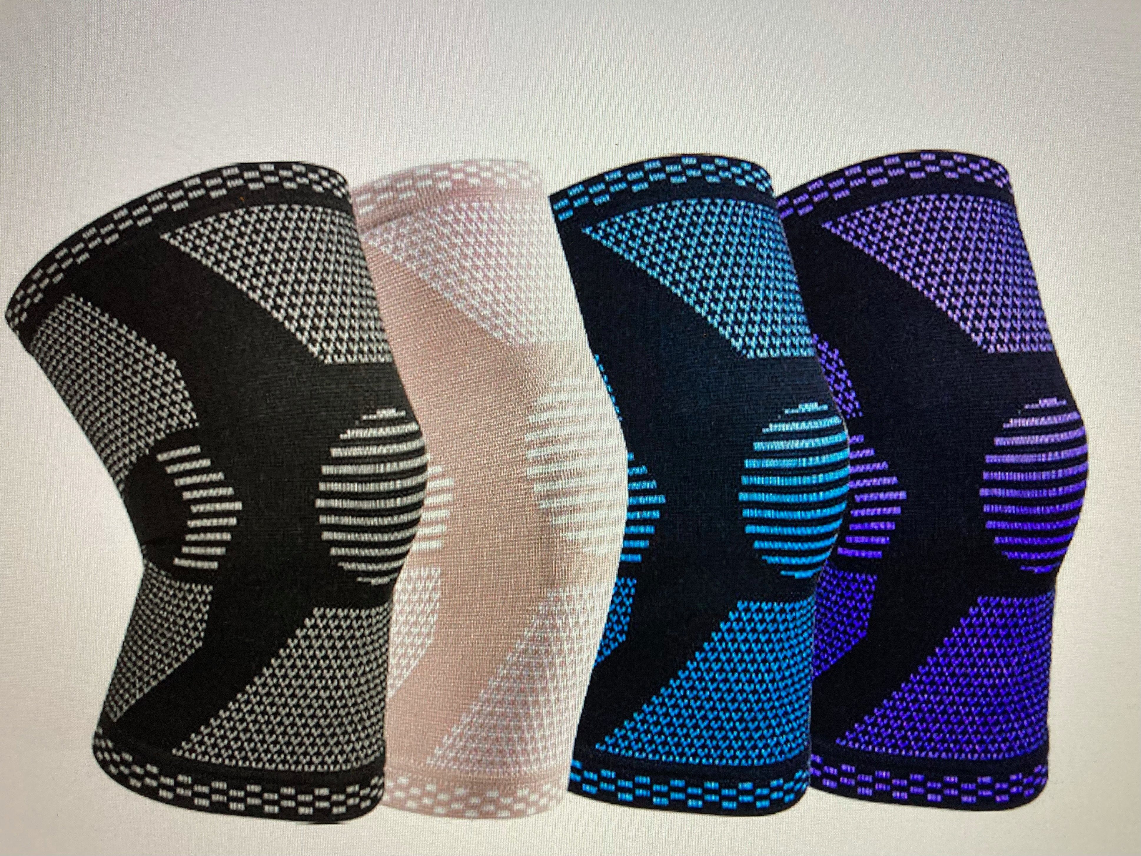 cwonlineshop Kniebandage Hochwertige Kniebandage Kniestütze Sport Bandage Knie Schutz (1-tlg), Premium Qualität (A102)