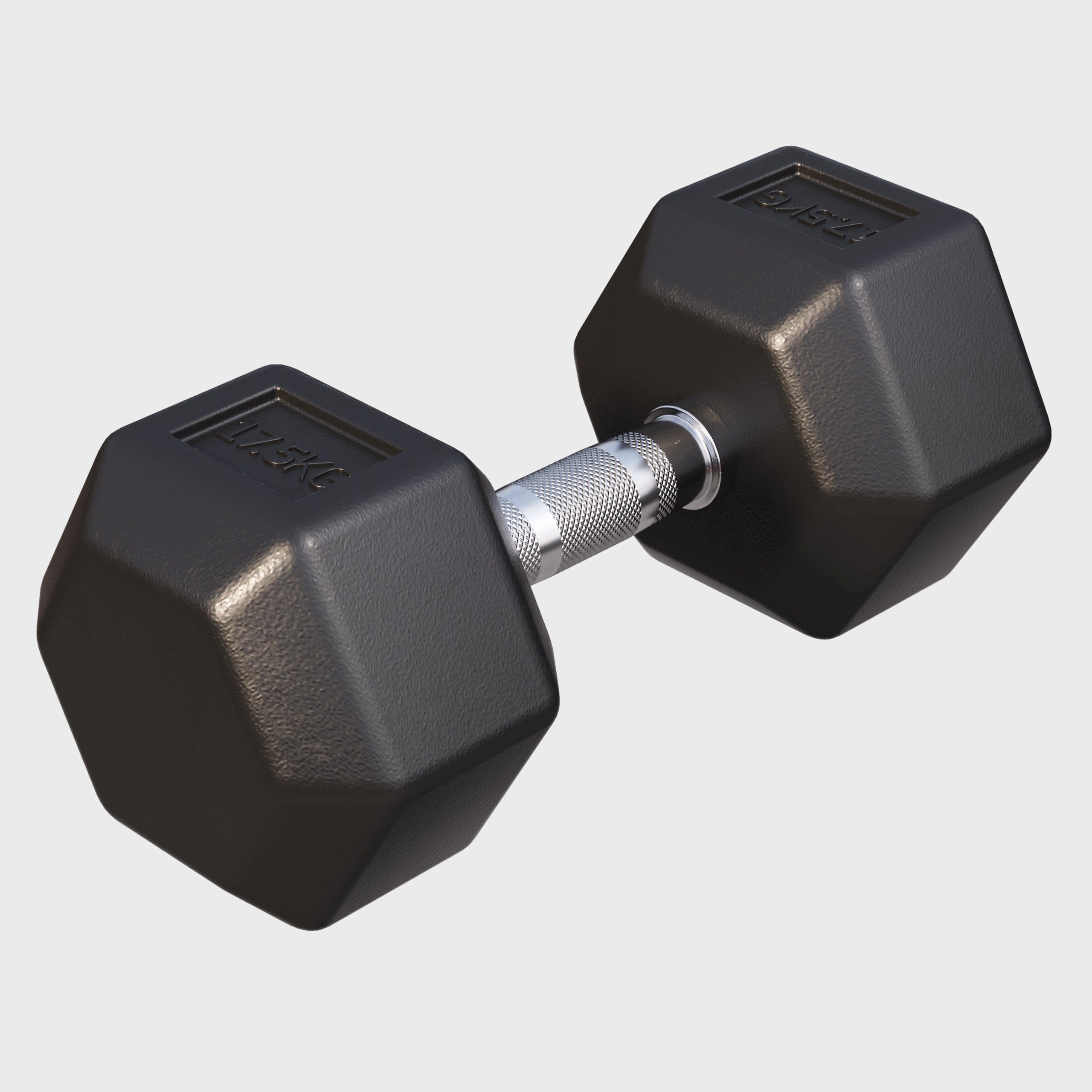 GORILLA SPORTS Kurzhantel Hexagon Kurzhantel Gummi 2-50 kg
