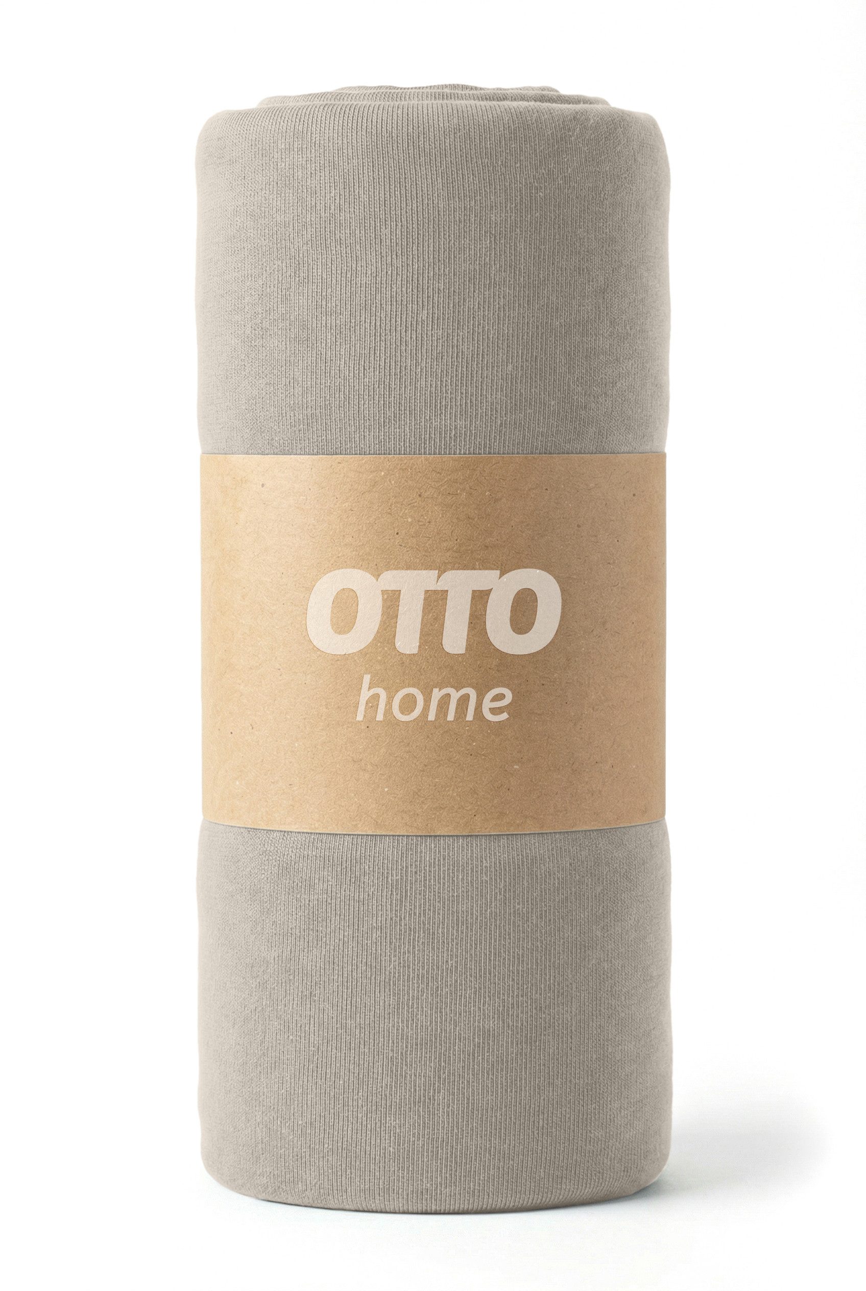 OTTO home Spannbettlaken BLACKBERRY 100% Baumwolle, Jersey, Gummizug: rundum, (1 Stück), für hohe Matratzen bis 28 cm, Bettlaken, Spannbetttuch, pflegeleicht