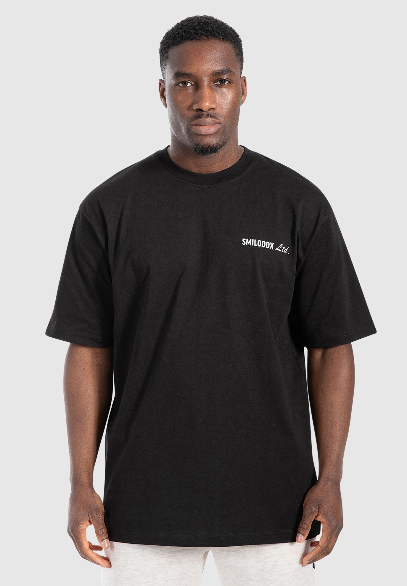 Smilodox T-Shirt Liquid Brail 100% Baumwolle günstig online kaufen