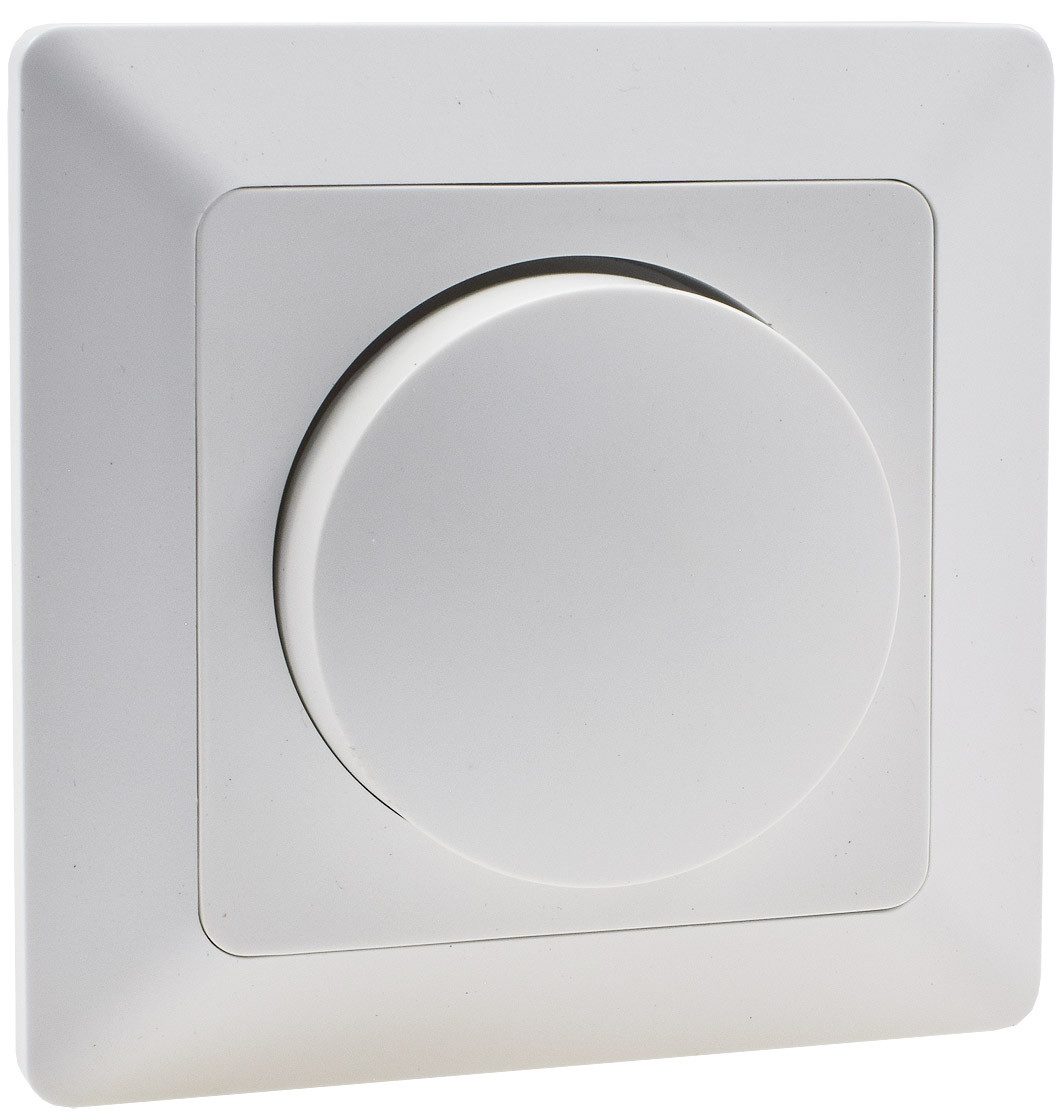 ChiliTec Unterputz-Steckdose MILOS Serie weiss matt Rahmen, Taster, Dosen