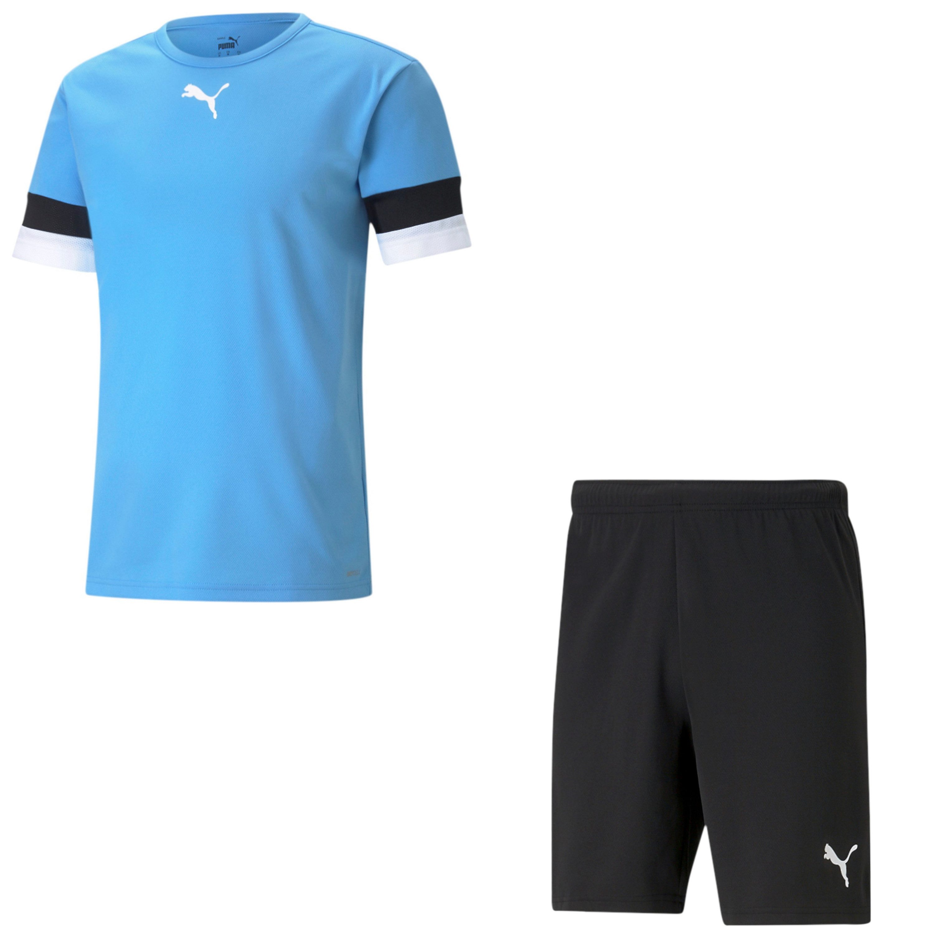 PUMA Fußballtrikot Puma Herren Set Trikot+Hose teamRISE Jersey 704932+704942