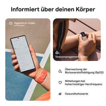 fitbit by Google Charge 6 Fitnessuhr, Fitnesstracker GPS EKG SpO2 Google Wallet Maps Youtube Music