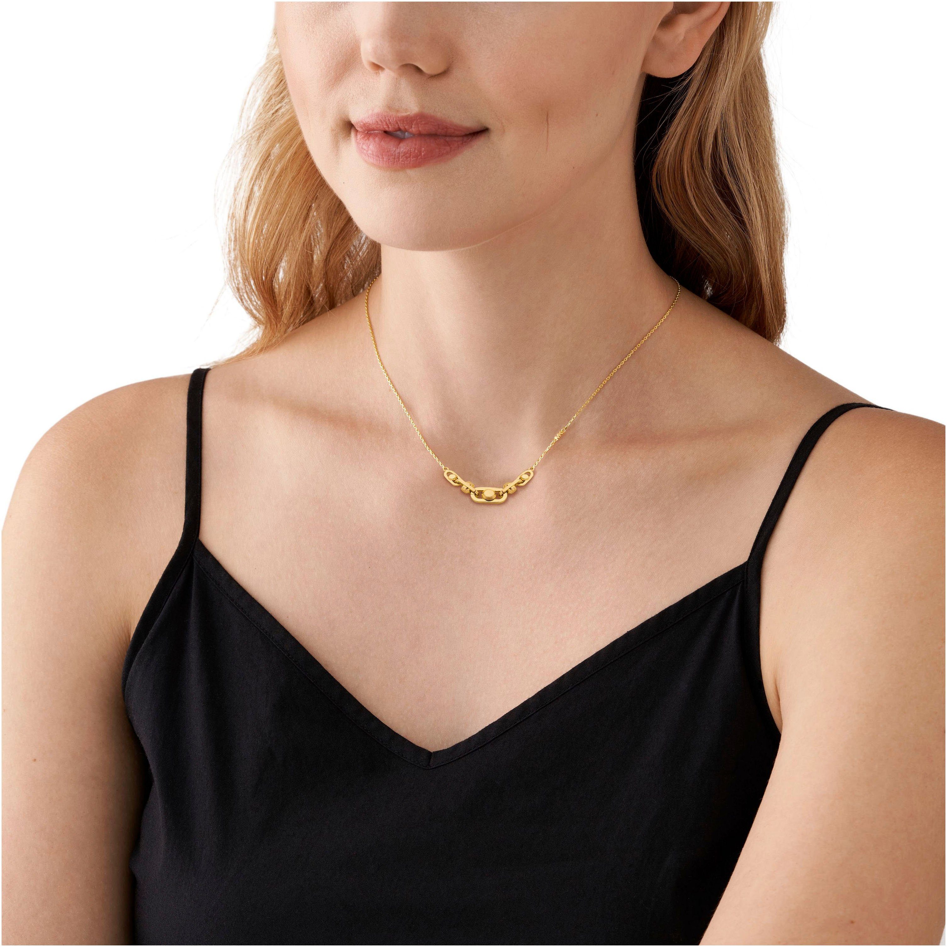 MICHAEL KORS Kette mit Anhänger Schmuck Geschenk Silber 925 Halsschmuck PREMIUM