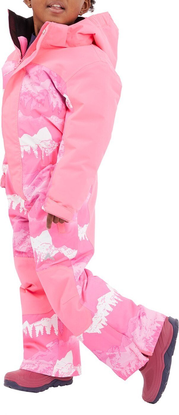 McKINLEY Fleeceoverall KK.-Overall Tiger II kds PINK/AOP (1-tlg)