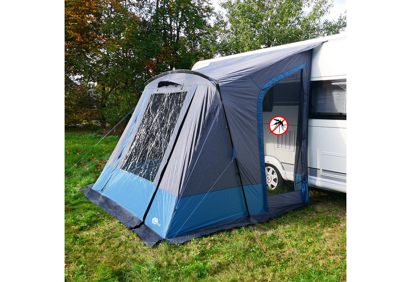 yourGEAR Vorzelt your GEAR Wohnwagenvorzelt Pampero 280 - Caravan Zelt, Reise-Vorzelt, Personen: 0