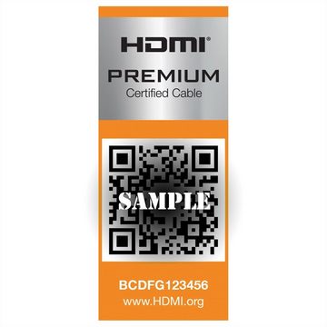 ROLINE 4K PREMIUM HDMI Ultra HD Kabel mit Ethernet, ST/ST Audio- & Video-Kabel, HDMI Typ A Männlich (Stecker), HDMI Typ A Männlich (Stecker) (100.0 cm)