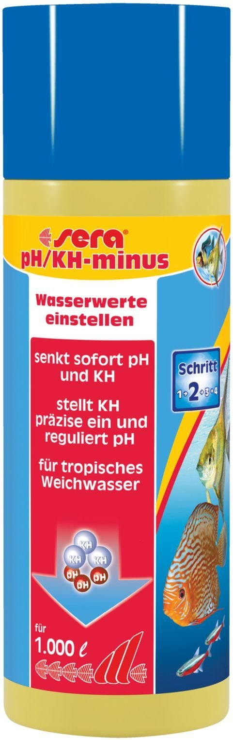 Aquariendeko sera ph/KH - minus einfach weiches Wasser 250 ml
