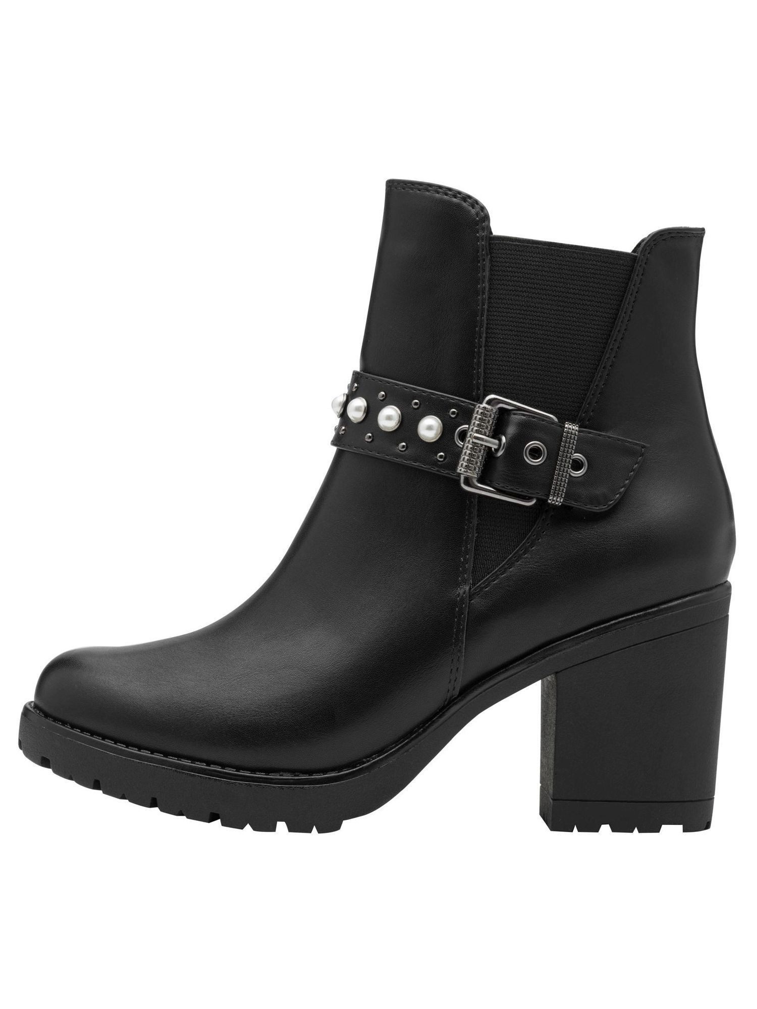 MARCO TOZZI FEEL mit Blockabsatz Blockabsatz 2-25425-45 Stiefelette FEEL
