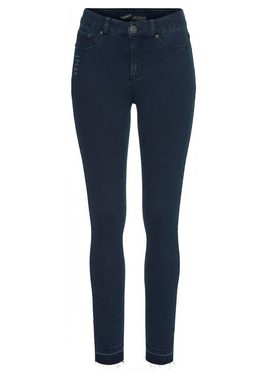 Arizona Skinny-fit-Jeans Ultra Stretch High Waist mit offenem Saum