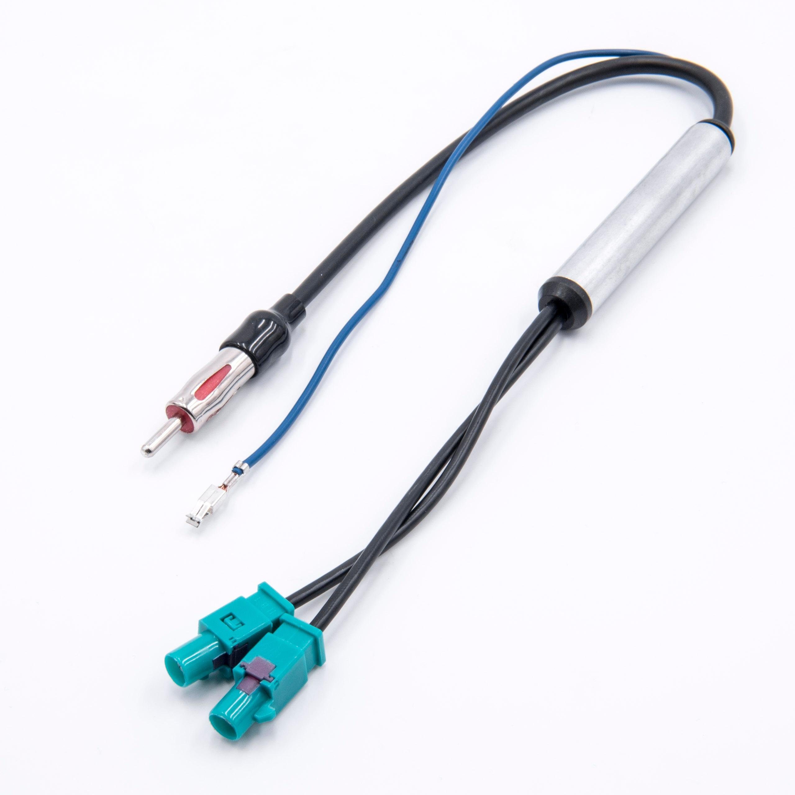 vhbw Autoradio / KFZ Autoradio-Ersatzantennenstab, Phantomspeisung