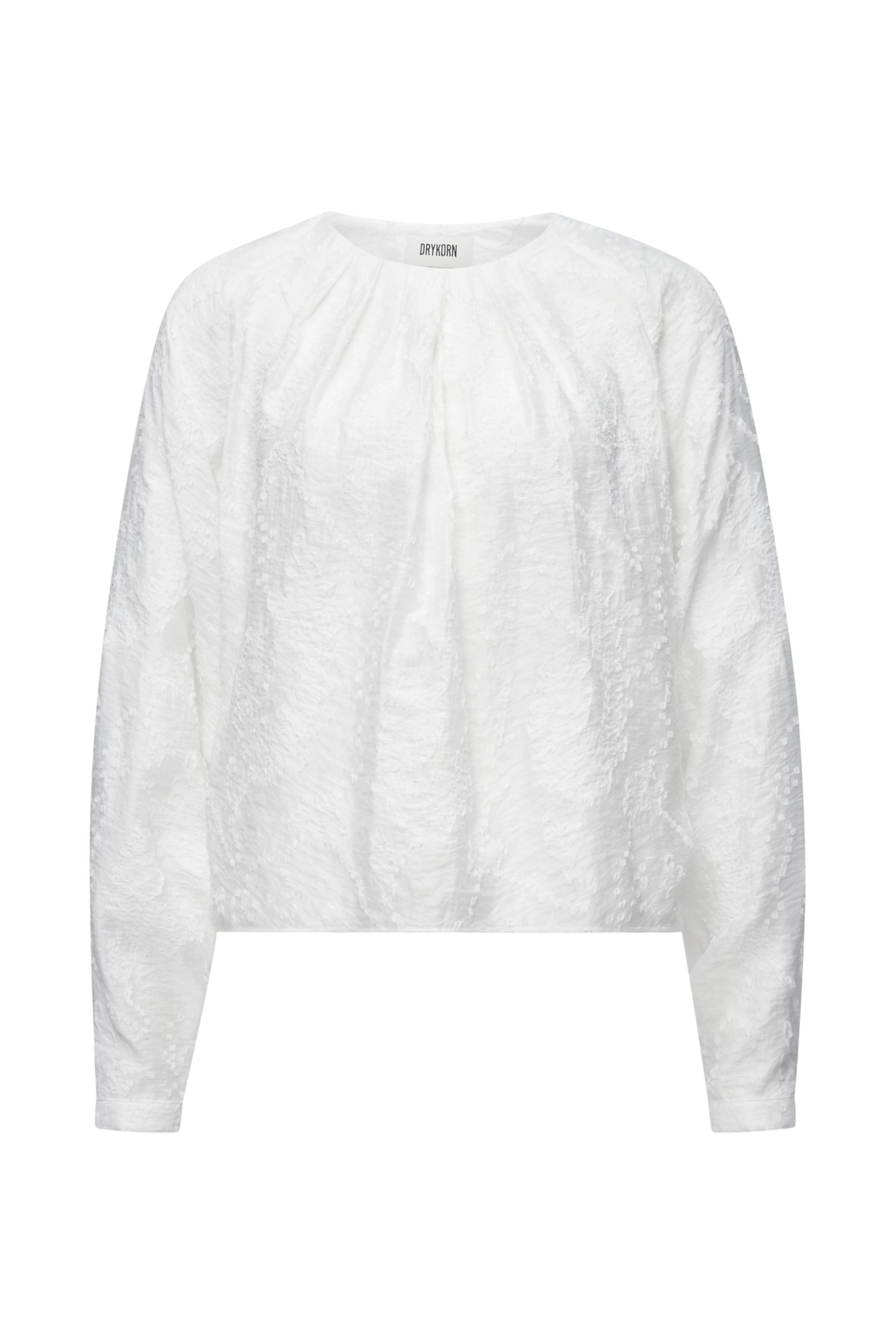Blusentop Faltenbluse Seetha - Gerade