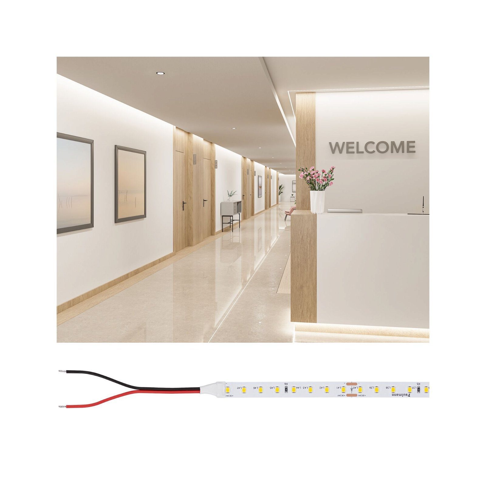 LED-Streifen Pro Strip Gold P75 10m 930 IP20 24V DC 55W