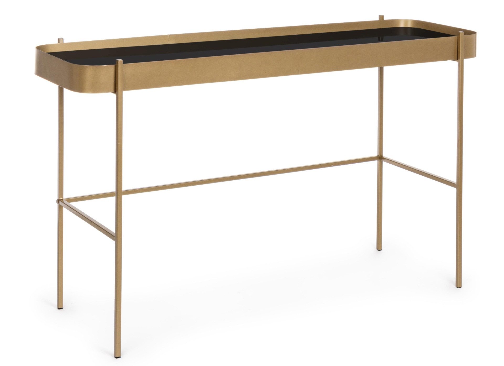 Feeling4Home Konsole Rashida mit Glasplatte, 120 cm