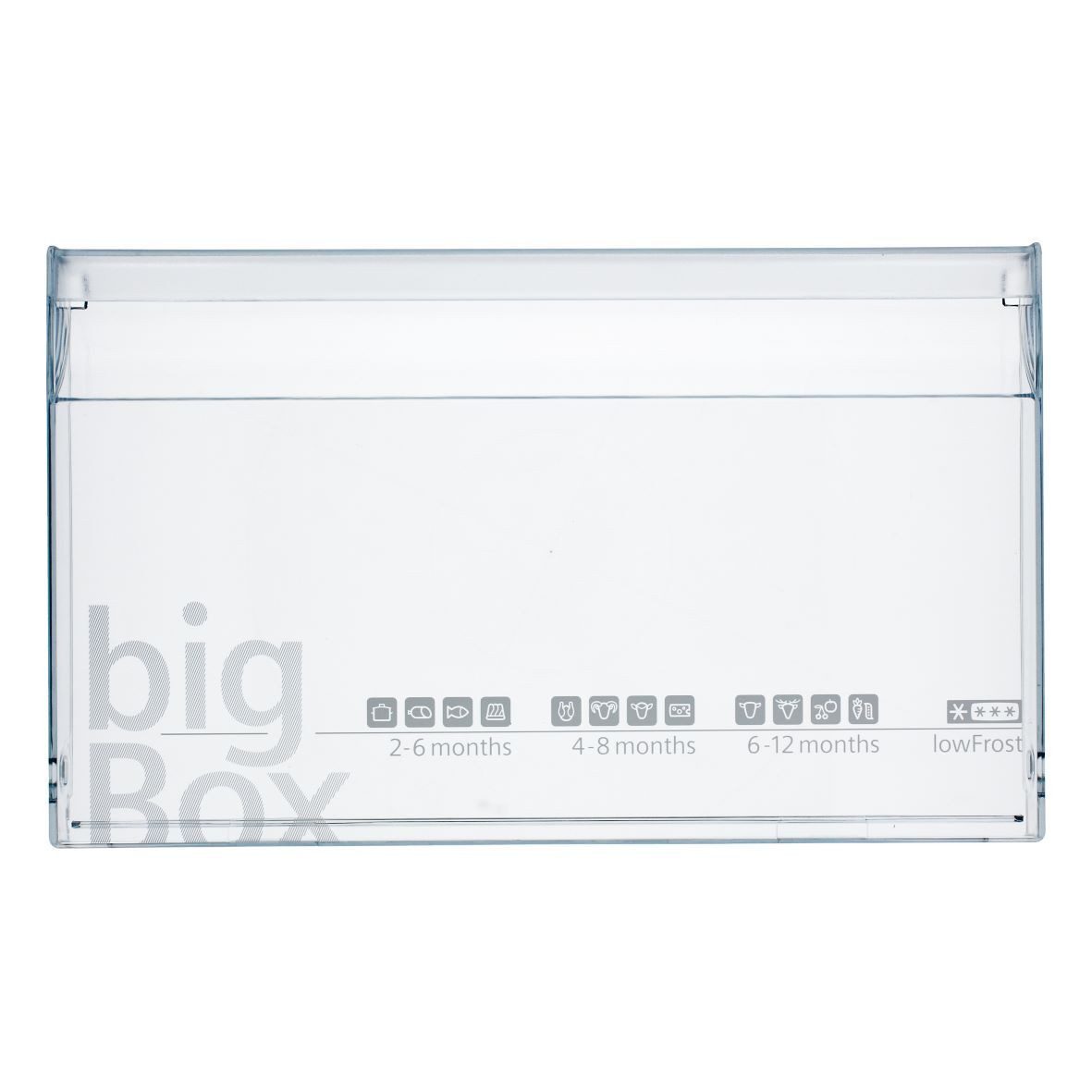 easyPART Schublade wie BOSCH 11000421 Schubladenblende für BigBox, Kühlschrank / Gefrierschrank