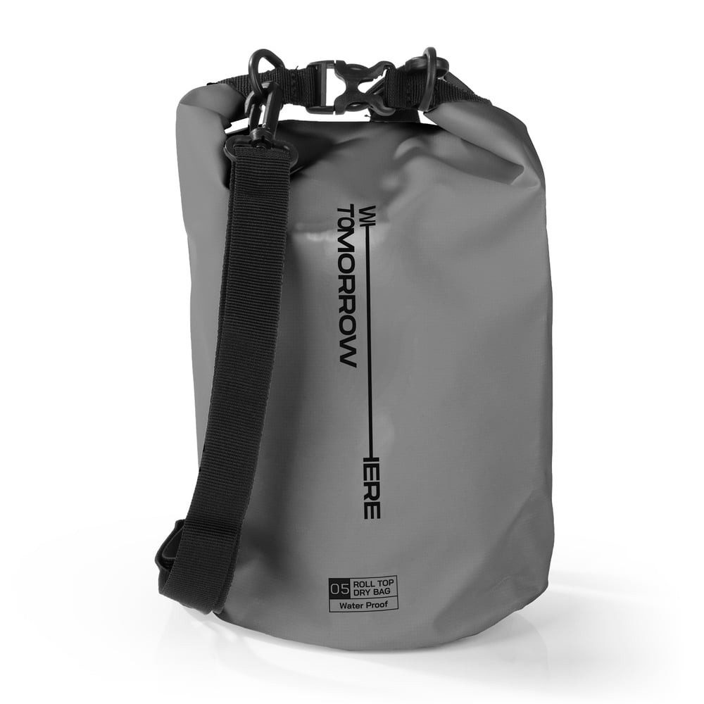 #DoYourSports Aufbewahrungstasche Aufbewahrungstasche PVC dry bag 5L inkl. Nylongurt, Outdoor Tasche Camping Angeln wasserdicht Handy sicher aufbewahren