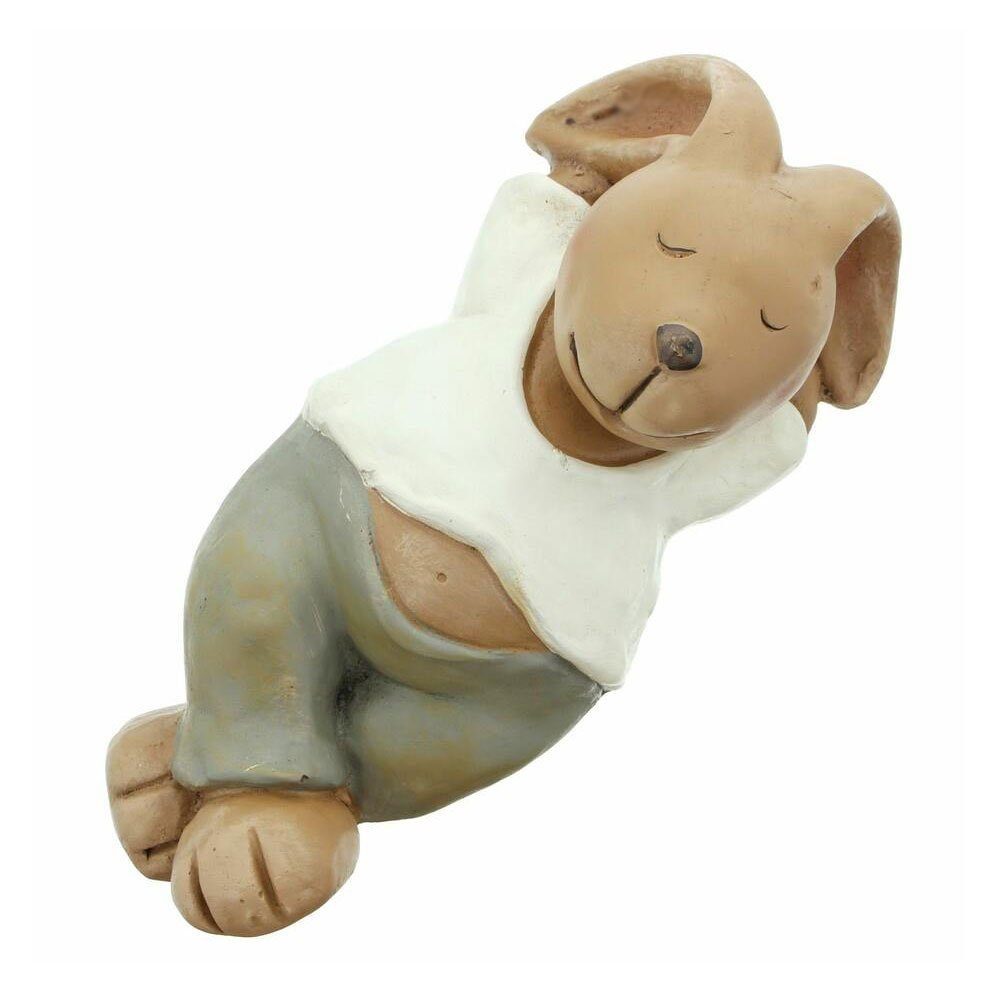 Home-trends24.de Osterhase Osterhase Häsin Ostereier Hasenpaar Hasenset Osterdeko Figur Wählbar