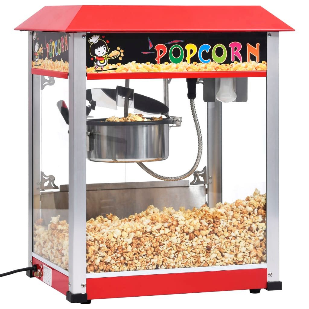 vidaXL Popcornmaschine Popcornmaschine mit Teflon-Kochtopf 1400 W