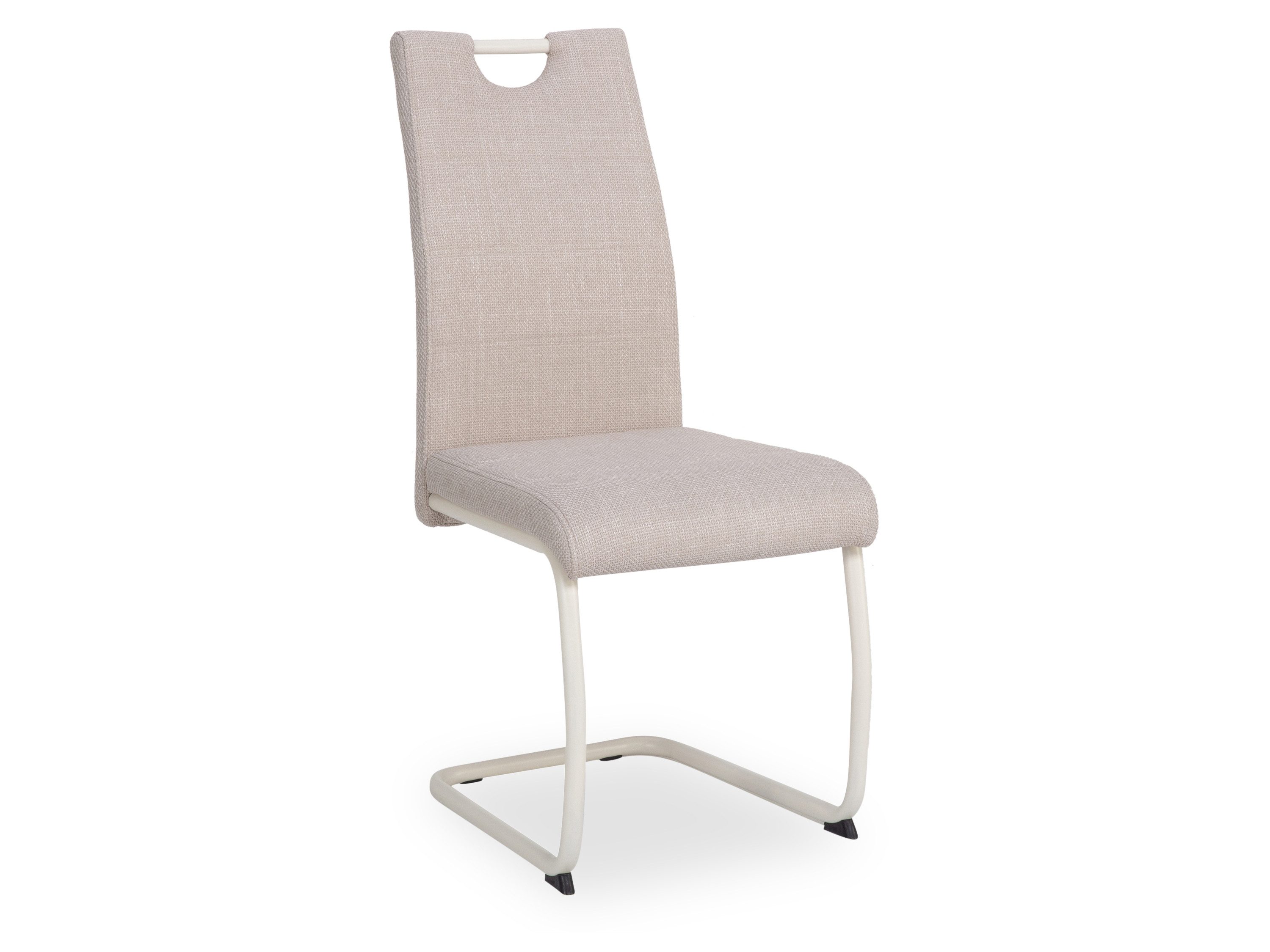 HARPER Freischwinger HARPER HYERES BHT 43x99x61 cm beige Polsterstuhl